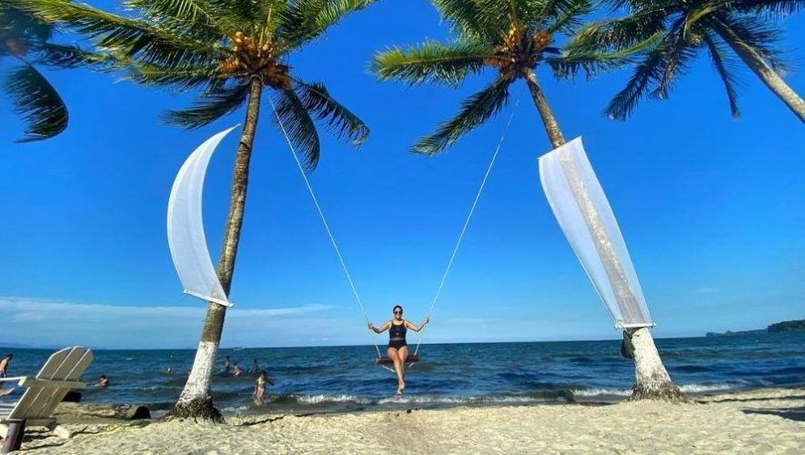 Playa blanca en Guatemala